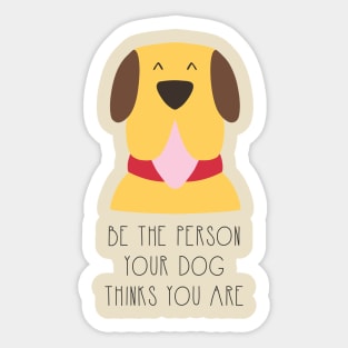 Dog's Love Sticker